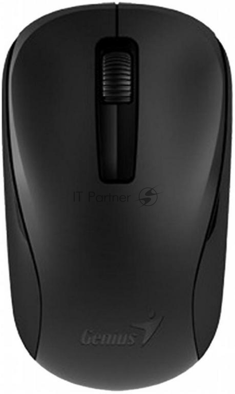 Мышь беспроводная Genius NX-7005 черный, 1200 dpi, радиоканал, USB, кнопки - 3