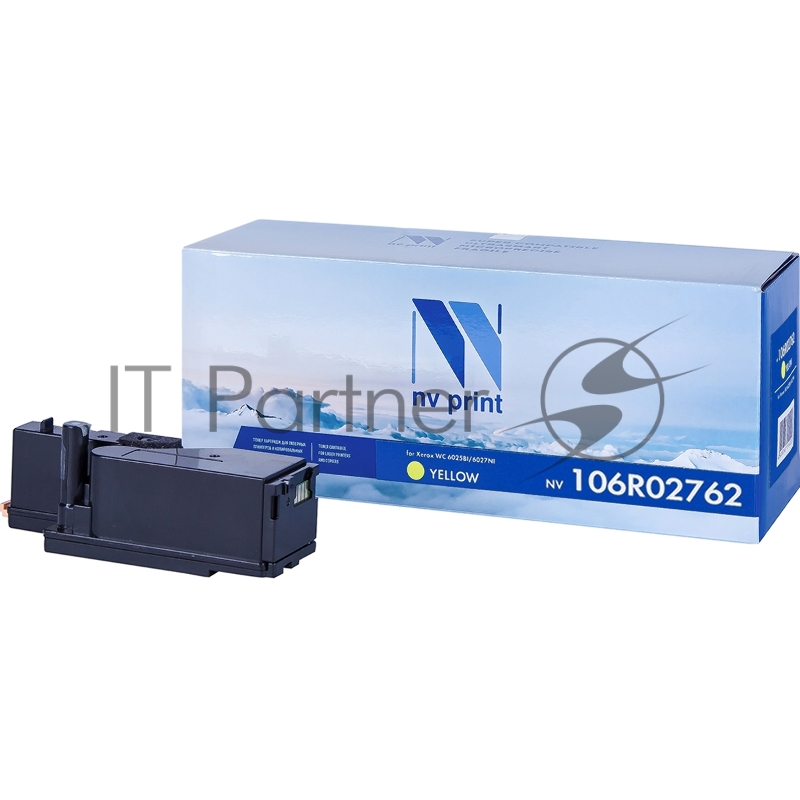 Картридж лазерный NVPrint совместимый Xerox 106R02762 Yellow для Phaser 6020/6022/WorkCentre 6025/6027 (1000k)