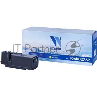 Картридж лазерный NVPrint совместимый Xerox 106R02762 Yellow для Phaser 6020/6022/WorkCentre 6025/6027 (1000k)