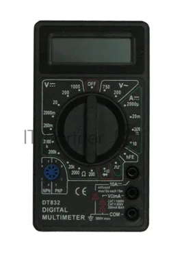 Инструменты Ресанта DT 832 Мультиметр 61/10/512 3,5 разр ж/к дисплей, 20 режимов