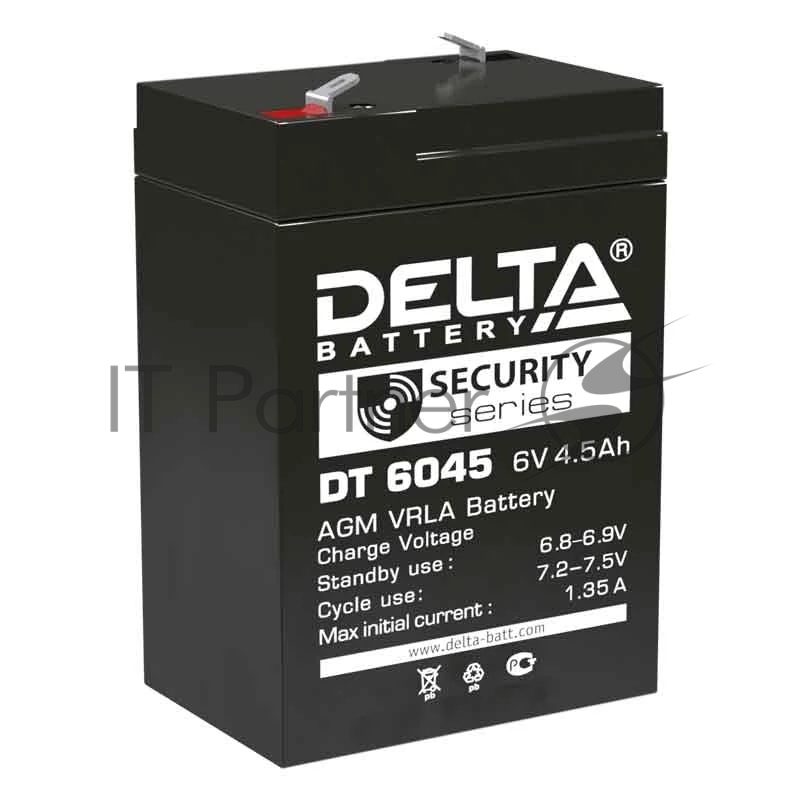 Батарея для ИБП Delta DT 6045 (6V, 4.5Ah)