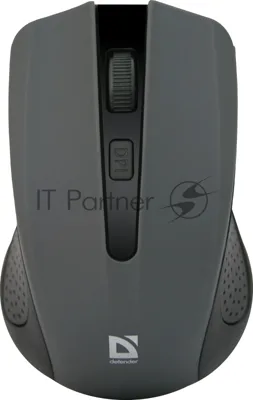 Мышь беспроводная Defender Accura MM-935 серый, 1600 dpi, радиоканал, USB, кнопки - 4