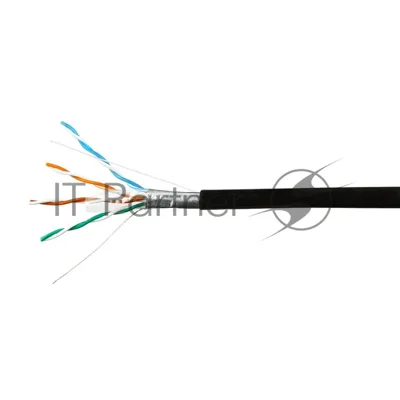Кабель SkyNet Premium FTP outdoor 4x2x0,51, медный, FLUKE TEST, кат.5e, однож., 305 м, box, черный