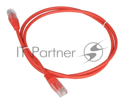 Патч-корд LANMASTER TWT UTP cat.5e, с заливными колпачками, 1.0 м, оранжевый