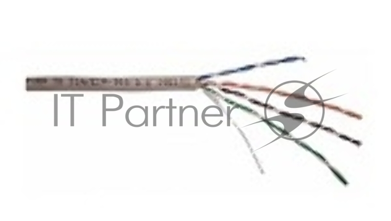 Кабель TWT FTP, серии XS, 4 пары, Кат.5e, PVC, серый, 305 метров