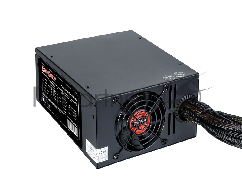 Блок питания серверный 600W ExeGate (RM-600ADS) APFC,2х8см fan, 20+4pin/(4+4)pin, 2xPCI-E, 9xSATA