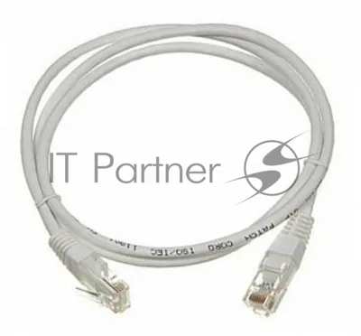 Патч-корд LANMASTER UTP LAN-PC45/U5E-3.0-GY вилка RJ-45-вилка RJ-45 cat.5е 3м серый LSZH (уп.:1шт)