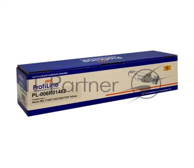 Картридж лазерный Тонер-туба ProfiLine PL-006R01462 для принтеров Xerox WorkCentre 7120/7120S/7120T/7125/7125S/7125T/7220/7225 15000 копий Yellow
