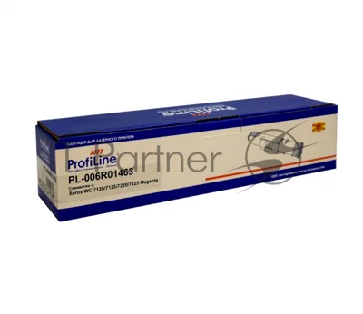 Картридж лазерный Тонер-туба ProfiLine PL-006R01463 для принтеров Xerox WorkCentre 7120/7120S/7120T/7125/7125S/7125T/7220/7225 15000 копий Magenta