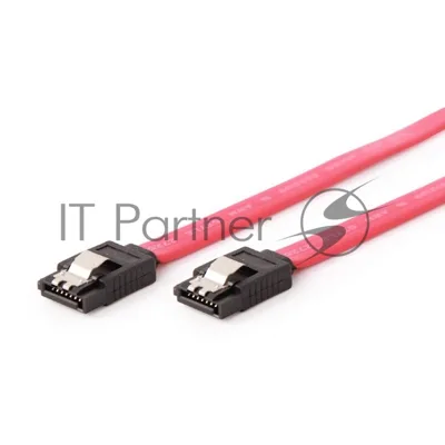 Кабель интерфейсный SATAIII Cablexpert CC-SATAM-DATA, 50 см, 7pin/7pin, защелка, пакет