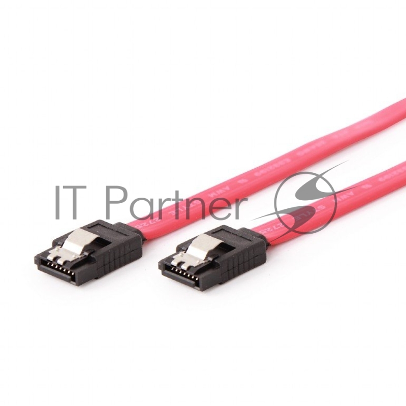 Кабель интерфейсный SATAIII Cablexpert CC-SATAM-DATA-XL, 100 см, 7pin/7pin, защелка, пакет