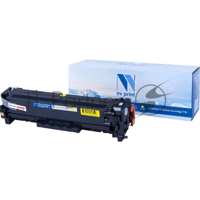 Картридж лазерный NVPrint совместимый HP CE412A/CC532A/Canon 718 Yellow для LaserJet Color M351a/M375nw/M451dn/M451dw/M451nw/M475dn/M475dw/CP2025/CP2025dn/CP2025n/MFP-CM2320fx/CM2320n/Canon i-SENSYS LBP-7200Cdn/7210Cdn/7660Cdn/7680Cх/MF8330Cdn/8340Cdn/8350Cdn/8360Cdn/8380Cdw/8540Cdn/8550Cdn/8580Cdw (2800k)