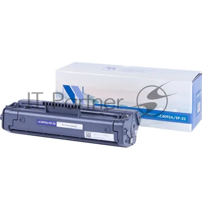 Картридж лазерный NVPrint совместимый HP C4092A/Canon EP-22 для LaserJet 1100/1100a/3200/3220/Canon Laser Shot LBP1120/800/810 (2500k)