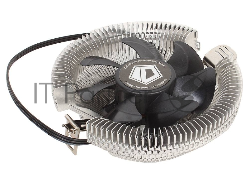 Кулер Cooler ID-Cooling DK-01S серебристый/черный 80мм алюминий 2200rpm 24db 3-pin 65W