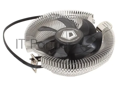 Кулер Cooler ID-Cooling DK-01S серебристый/черный 80мм алюминий 2200rpm 24db 3-pin 65W