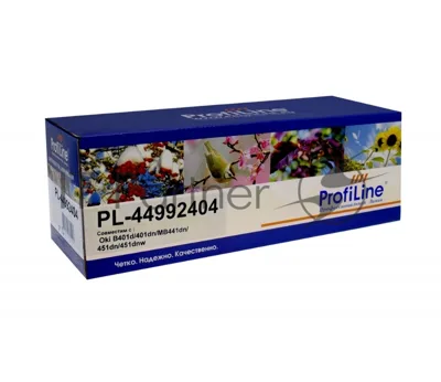 Картридж ProfiLine PL-44992404 для Oki B401d/401dn/MB441dn/451dn/451dnw 2500 копий