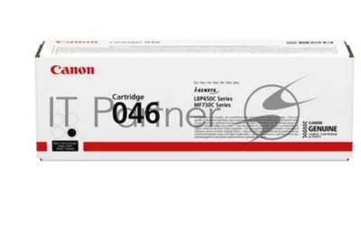 Картридж лазерный Canon 046Bk черный для i-SENSYS MF732/734/735, LBP653/654 2200 стр.