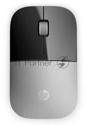 Мышь беспроводная HP X7Q44AA Z3700 Silver 1200dpi, Серебристый