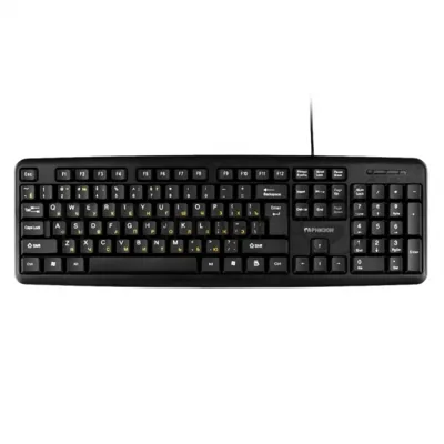 Клавиатура проводная Гарнизон GK-100, USB, черный