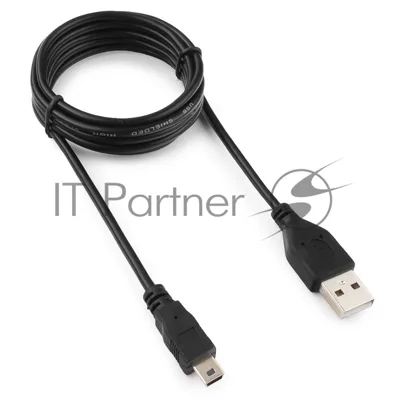 Кабель Гарнизон Кабель USB 2.0, AM/miniBM 5P, 1.8м, пакет (GCC-USB2-AM5P-1.8M)