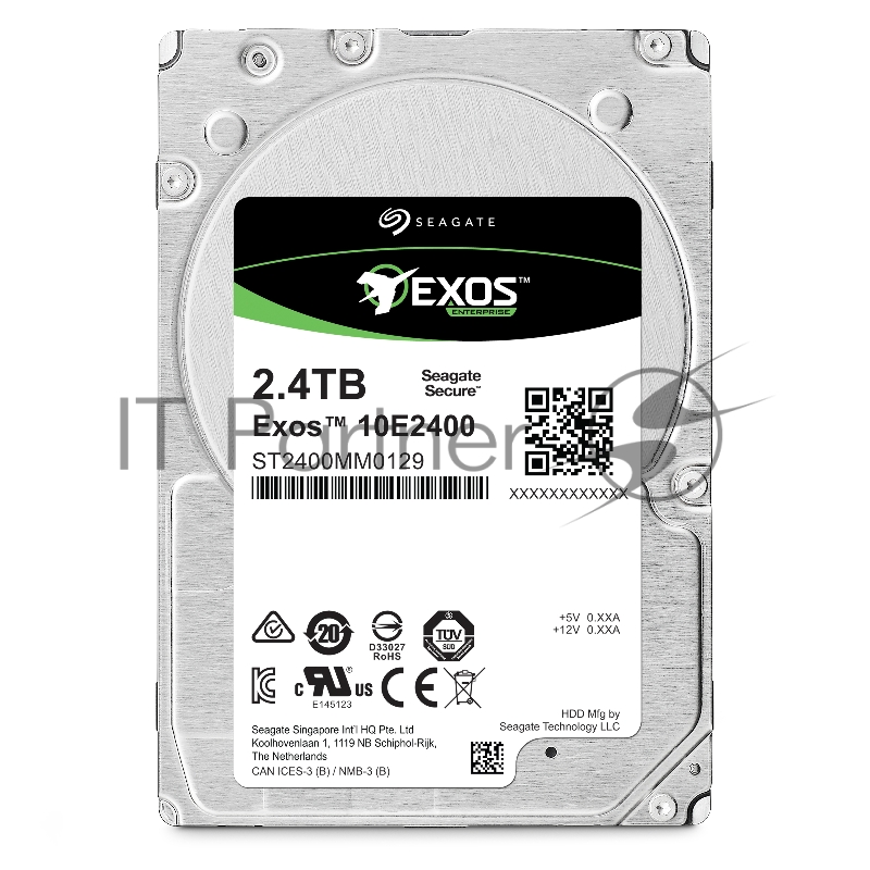 Жесткий диск HDD Seagate Exos 10E2400 2.4Tb 10000rpm SAS 256Mb 2.5"