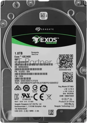 Жесткий диск HDD Seagate Enterprise Performance 1.8Tb 10000rpm SAS 256Mb 2.5"