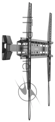 Кронштейн для телевизора Arm Media LCD-413 черный 26"-55" макс.35кг настенный поворот и наклон