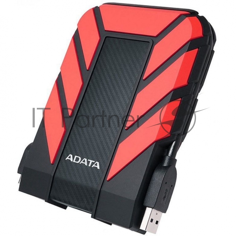 Внешний HDD 2.5" ADATA HD710P, 1TB, USB 3.2 Gen 1 Type-A, 5400 rpm, черный/красный