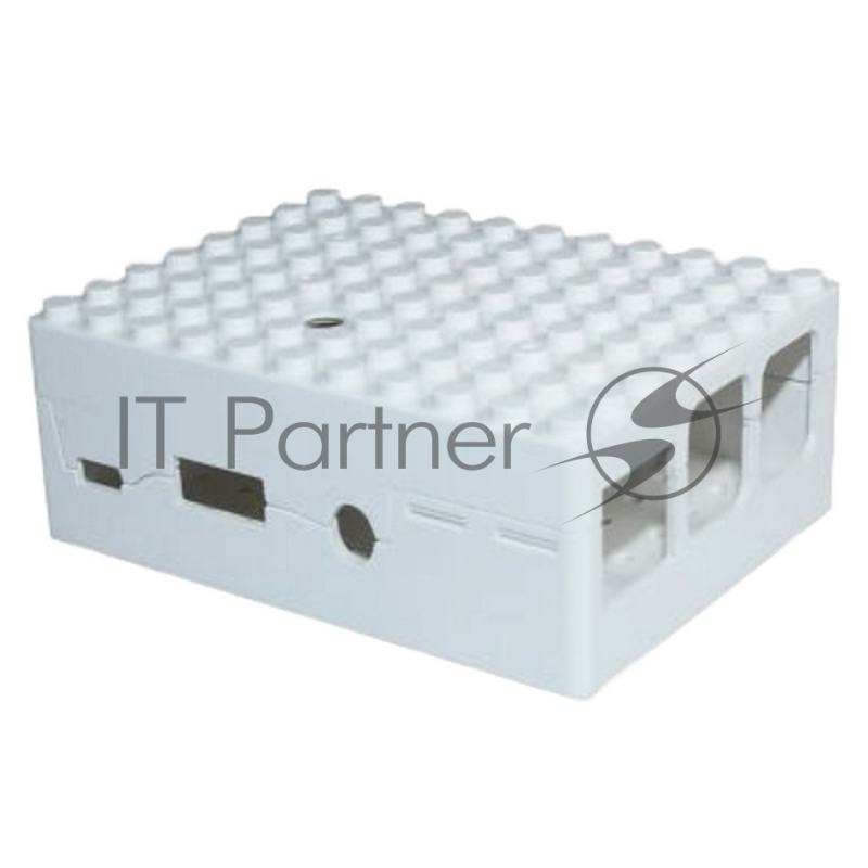Корпус ACD RA181 белый для микрокомпьютера Raspberry Pi 3 White ABS Plastic Building Block case for Raspberry Pi 3