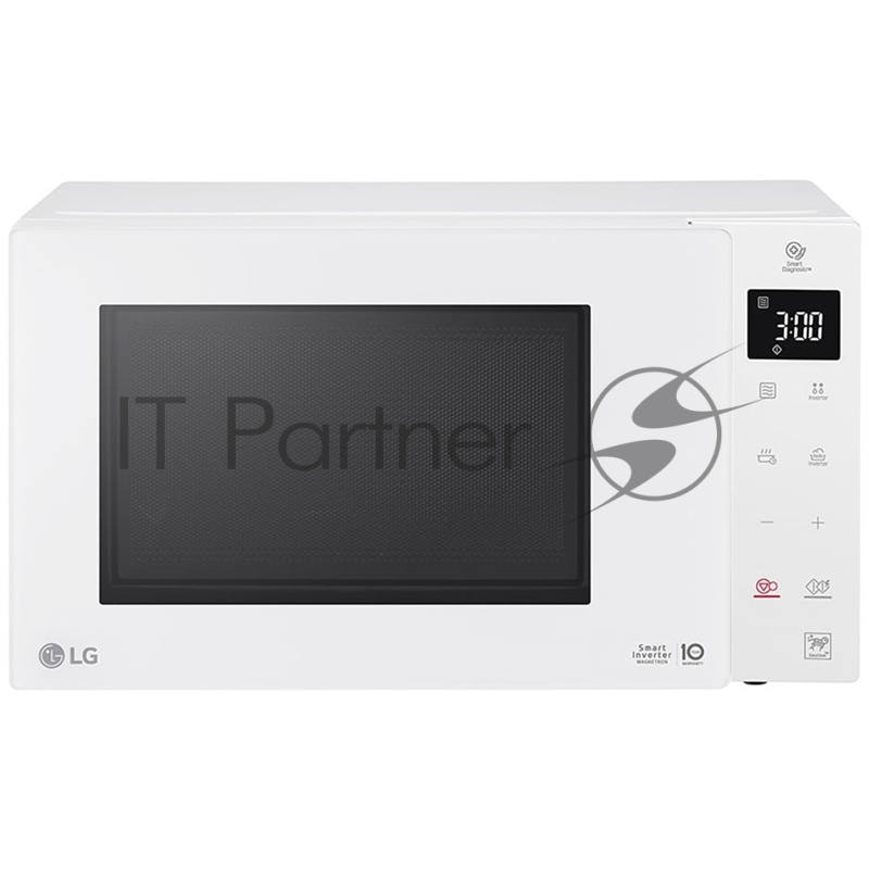 Микроволновая печь LG MW23R35GIH белый, 23 л, 1000 Вт, переключатели - сенсор