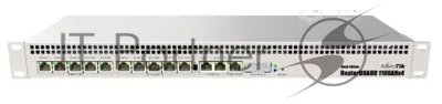 Маршрутизатор MikroTik RB1100AHx4 Dude Edition, 13×1 Гбит/с, управляемый