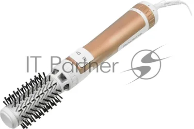 Фен-щетка Rowenta Brush Activ Compact CF9520F0 белый/золотой, 1000 Вт, ионизация, 40/50 мм