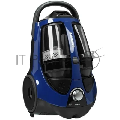 Пылесос Samsung VCC8836V36/XEV синий/черный, 430/2200 Вт, уборка сухая, пылесборник контейнер 2 л