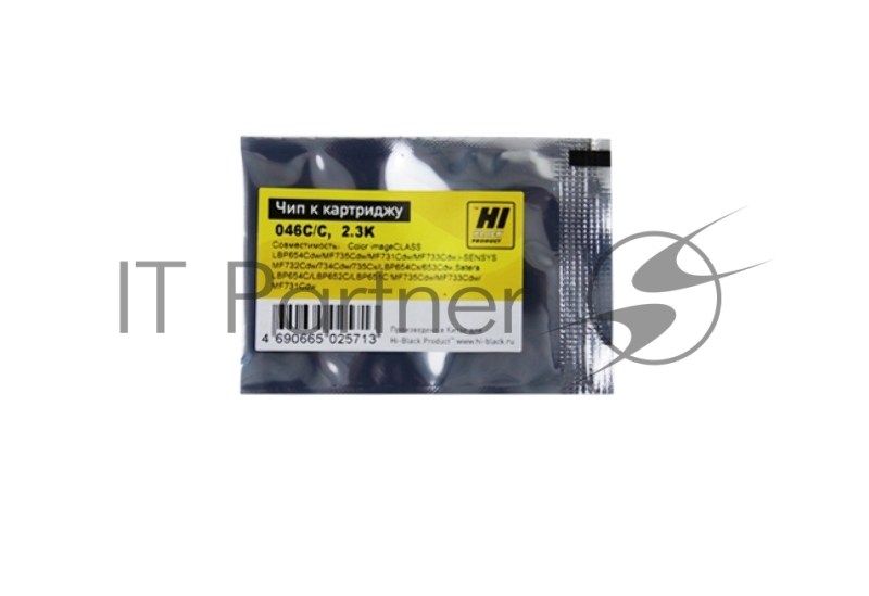 Чип Hi-Black к картриджу Canoni-SENSYS LBP650/MF730 (CRG 046) C, 2,3K