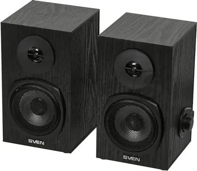 Акустическая система SVEN SPS-575 2.0 черный 6Вт