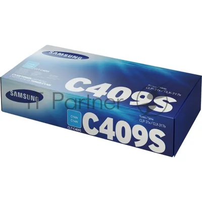 Картридж лазерный Samsung CLT-C409S/SU007A голубой для Samsung CLP-310/315/CLX-3170FN (1000 стр.)