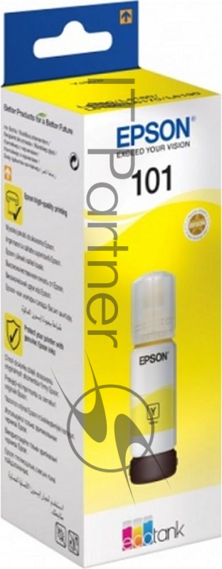Чернила Epson L101 C13T03V44A желтый (70 мл) для Epson L4150/L4160/L6160/L6170/L6190
