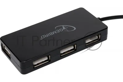 USB-концентратор Gembird UHB-U2P4-03, USB 2.0, USB 4 порта, USB