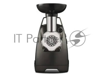 Мясорубка электрическая Moulinex ME684832 черный, 2000 Вт, 3.5 кг/мин, реверс, защита от перегрузки, насадки - 10