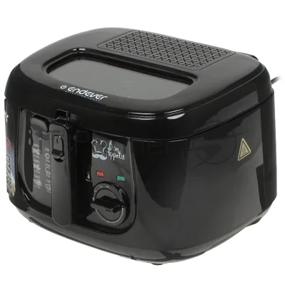Фритюрница Endever Skyline FR-110 чёрный, 1800 Вт, 2.5 л, антипригарное покрытие