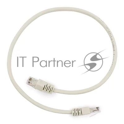 Патч-корд UTP Cablexpert cat.6, 3м, литой, многожильный, серый