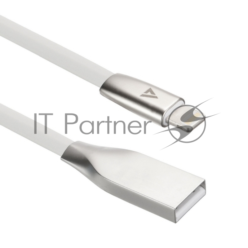 Кабель USB ACD-Infinity Lightning - USB-A TPE, 1.2м, белый