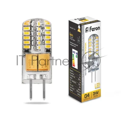 Лампа светодиодная Feron LB-422 3W 12V G4 2700K