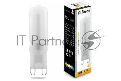 Лампа светодиодная Feron LB-431 7W 230V G9 2700K