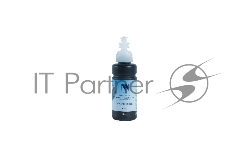 Чернила NVPrint универсальные на водной основе NV-INK100Bk для аппаратов Epson (100 ml) черный совместимые