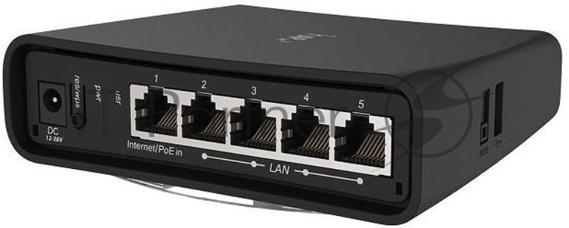 Маршрутизатор 10/100/1000M 5PORT RBD52G-5HACD2HND-TC MIKROTIK