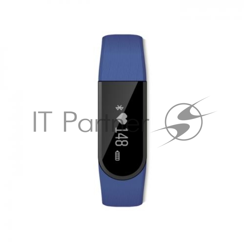 Умный браслет Lime 116HR Blue Пульсометр, Шагомер, Подсчет калорий, Часы, Будильник, Синий ремешок