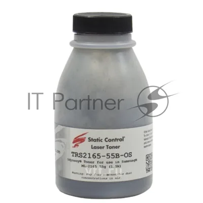 Тонер Static Control для Samsung ML 2165/2160/SCX3405, 55 г, флакон