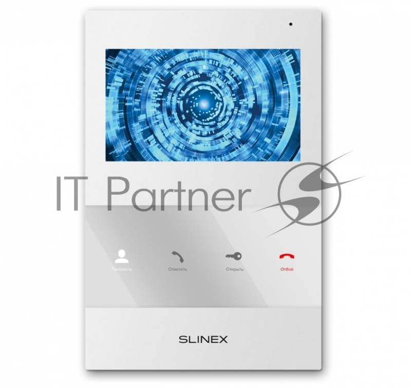 Монитор LCD 4.3" IP DOORPHONE SQ-04M белый SLINEX