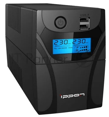 Источник бесперебойного питания Ippon Back Power Pro II Euro 850 / 850 ВА / 480 Вт / 2 x CEE 7 (евророзетка)